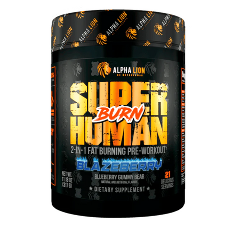 Alpha Lion Superhuman Burn 21 Servings - Blazeberry