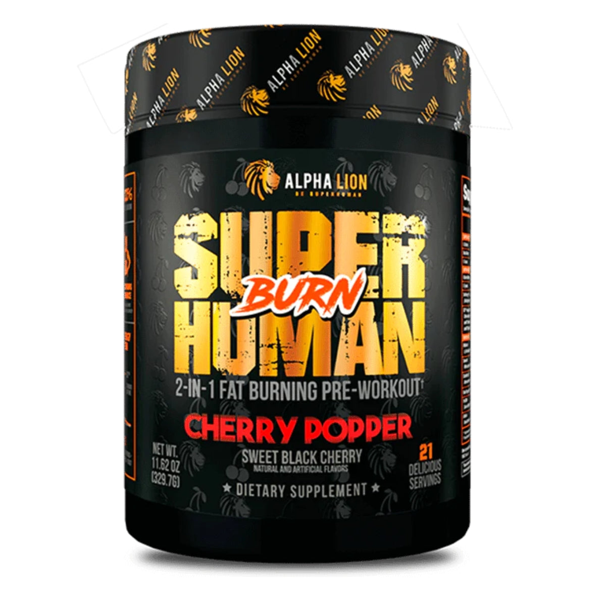 Alpha Lion Superhuman Burn 21 Servings - Cherry Popper