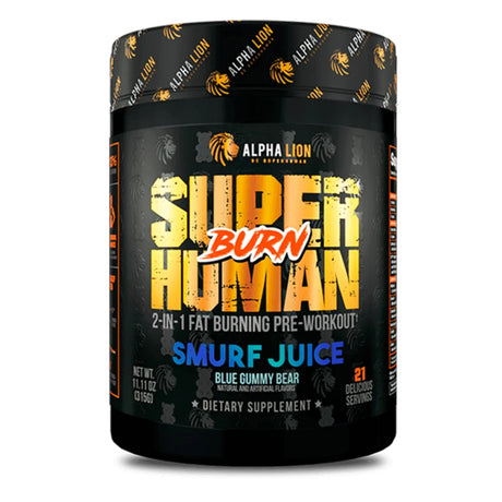 Alpha Lion Superhuman Burn 21 Servings - Smurf Juice