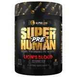 Alpha Lion Superhuman Pre-Workout, 42 Servings - Lion's Blood