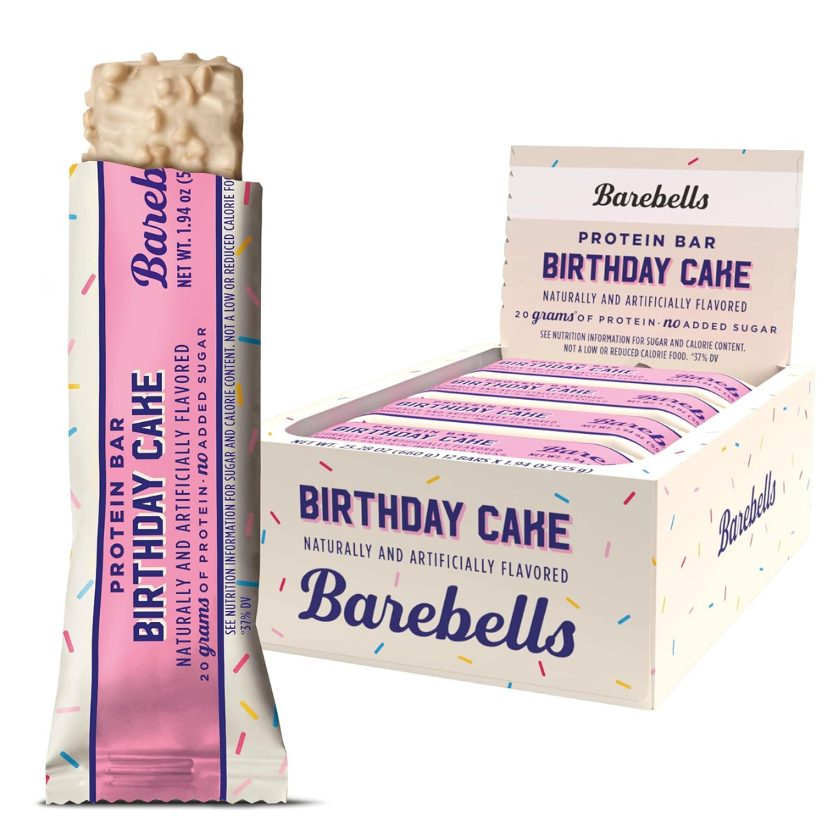 Barebells Protein Bars, Birthday Cake, 12 Pack