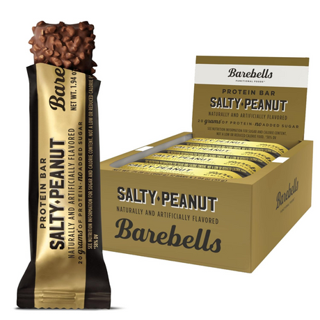 Barebells Protein Bars, Salty Peanut, 12 Pack