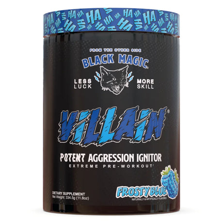 Black Magic Villain Pre-Workout, 25 Servings - Frosty Blue