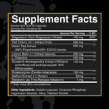 Condemned Labz Arsynist PM Supplement Facts