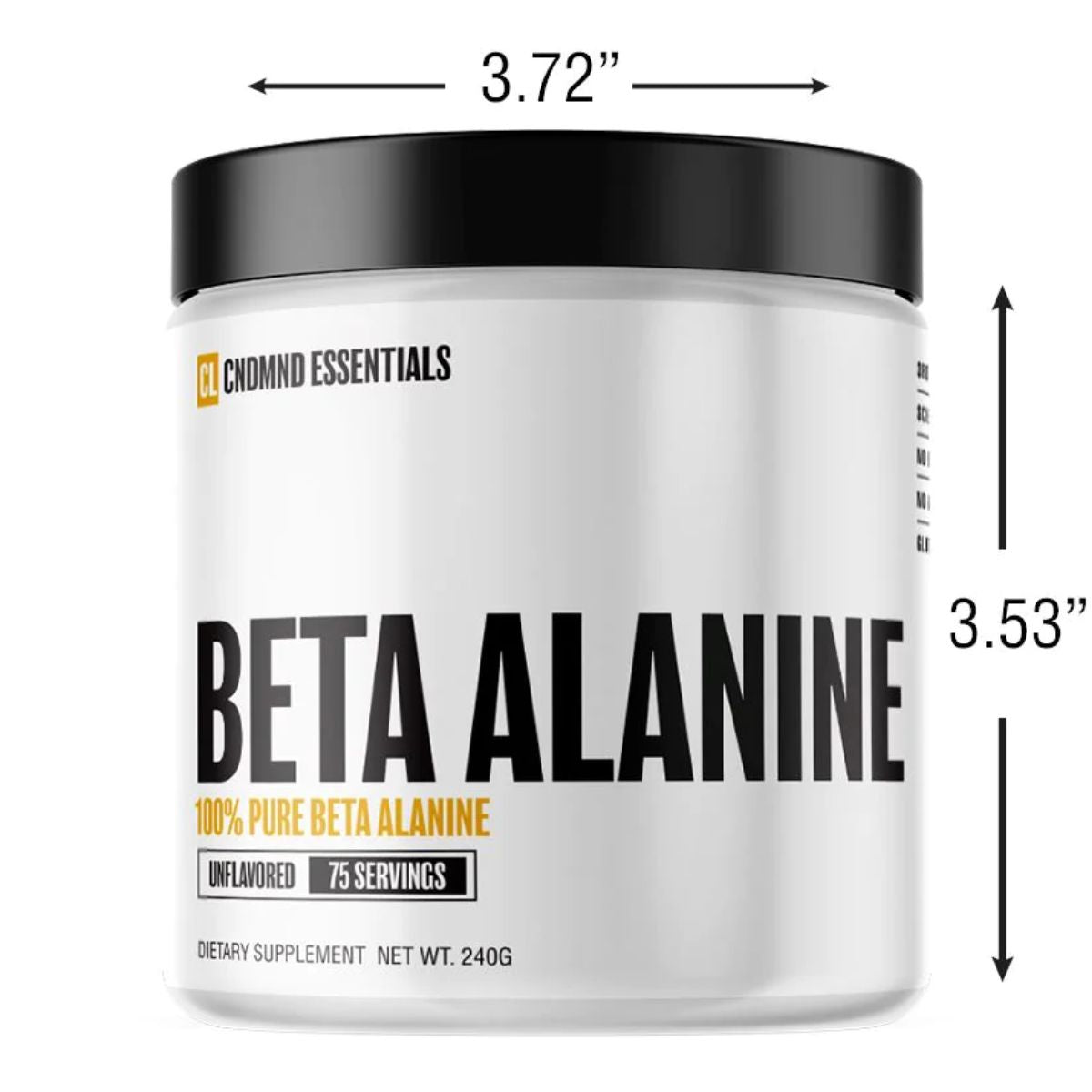 Condemned Labz Beta Alanine Dietary Supplement Measures - 75 Servings