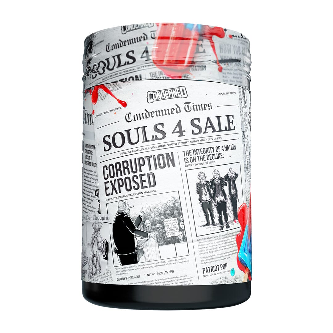 Condemned Labz Souls 4 Sale Pre-Workout, Rocket Pop Flavor