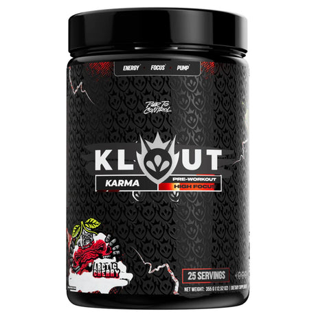 Klout Karma Pre Workout, Artic Cherry, 20 Servings