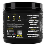 Limitless X16 Pre-Workout Benefits Label