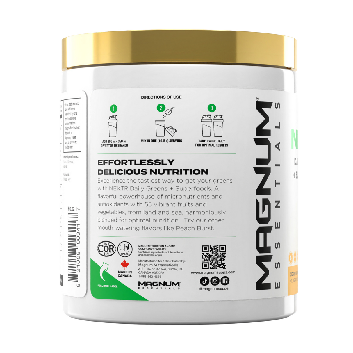 Magnum Nutraceuticals NEKTR