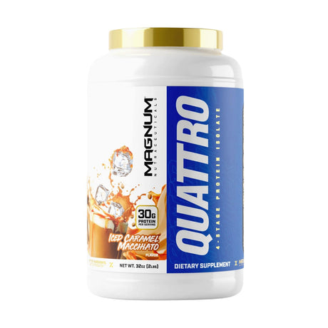 Magnum Nutraceuticals Quattro 2Lbs Ice Caramel Macchiato