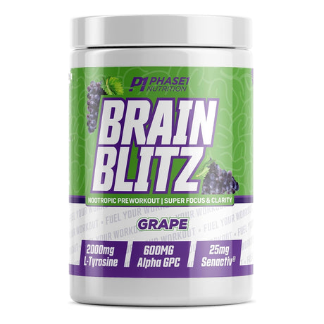 Phase One Brain Blitz 25 Servings - Grape