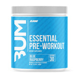 RAW Nutrition CBUM Essential Pre-Workout 30 Servings - Blue RaspBerry