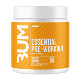 RAW Nutrition CBUM Essential Pre-Workout 30 Servings - Peach Mango