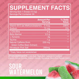 RAW Nutrition CBUM Essential Pre-Workout 30 Servings - Sour Watermelon Supplement Facts