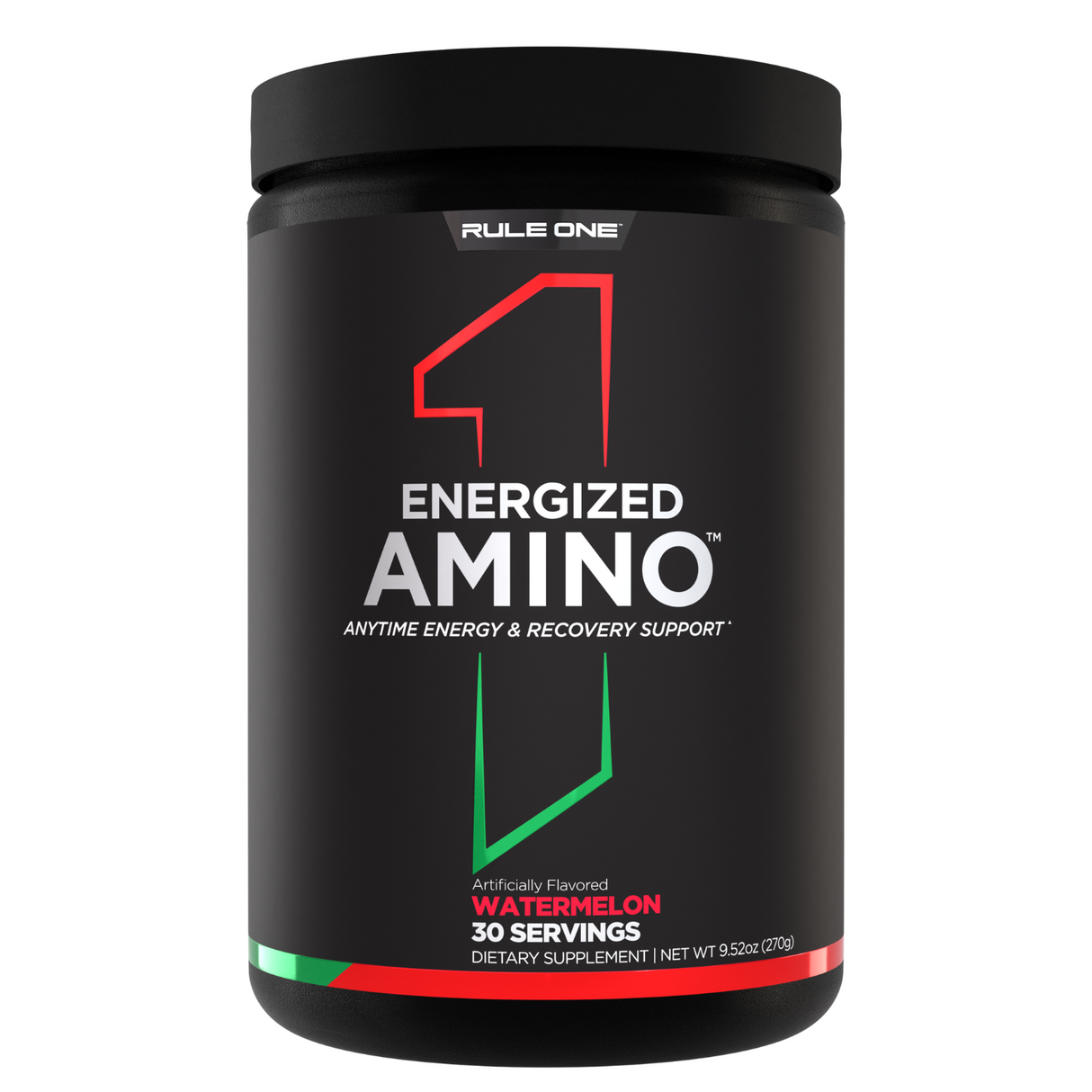 Rule 1 Energized Amino, Watermelon, 30 Servings