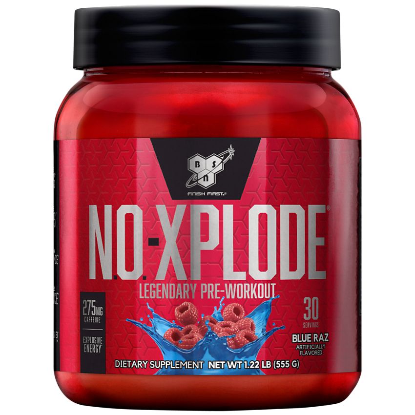 BSN N.O.-Xplode Pre-Workout-blue raz