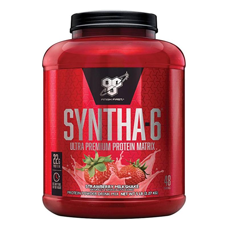 BSN Syntha-6 Premium whey protein powder-Strawberry Milkshake