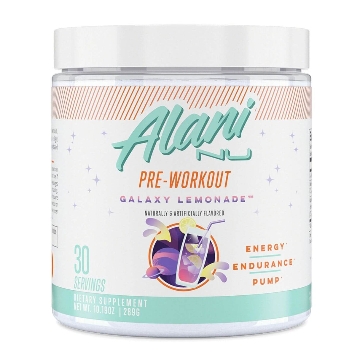 Alani Nu Pre-Workout, Galaxy Lemonade - 30 Servings