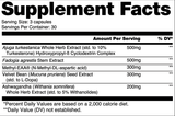 Alchemy Labs Altered Supplement Facts