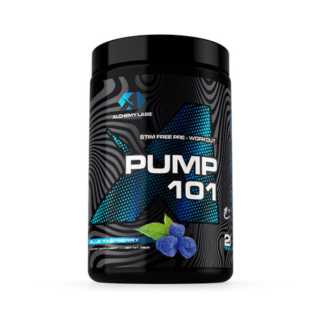 Alchemy Labs Pump 101, Blue Raspberry, 20 Servings