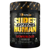 Alpha Lion Superhuman Extreme Pre-Workout - Lion's Blood, 21 Servings