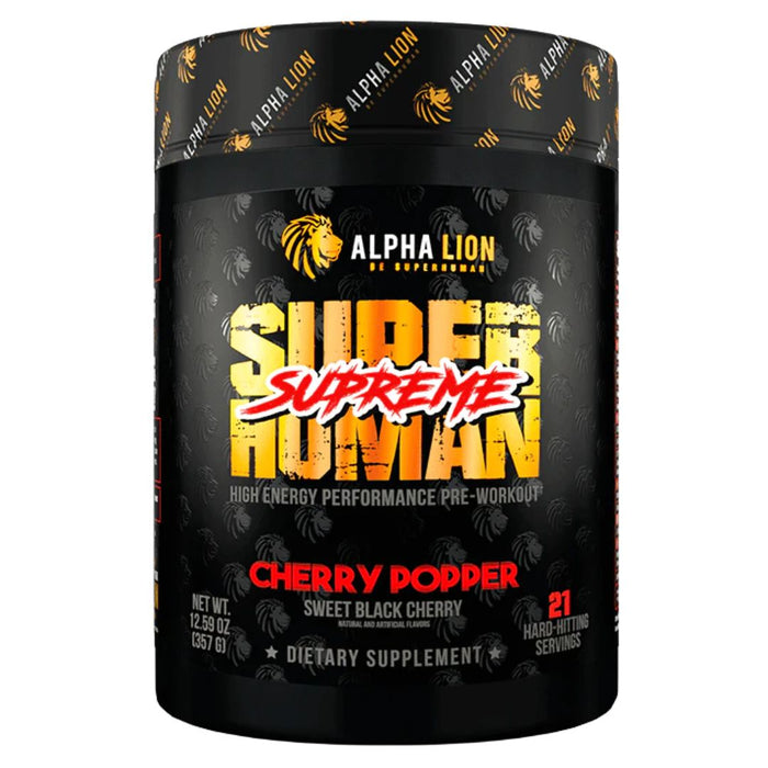 SuperHuman Pre - Pre Workout Supplement – Alpha Lion