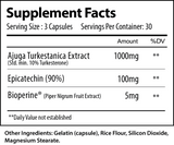 Alpha Supps Alpha Turk Supplement Facts