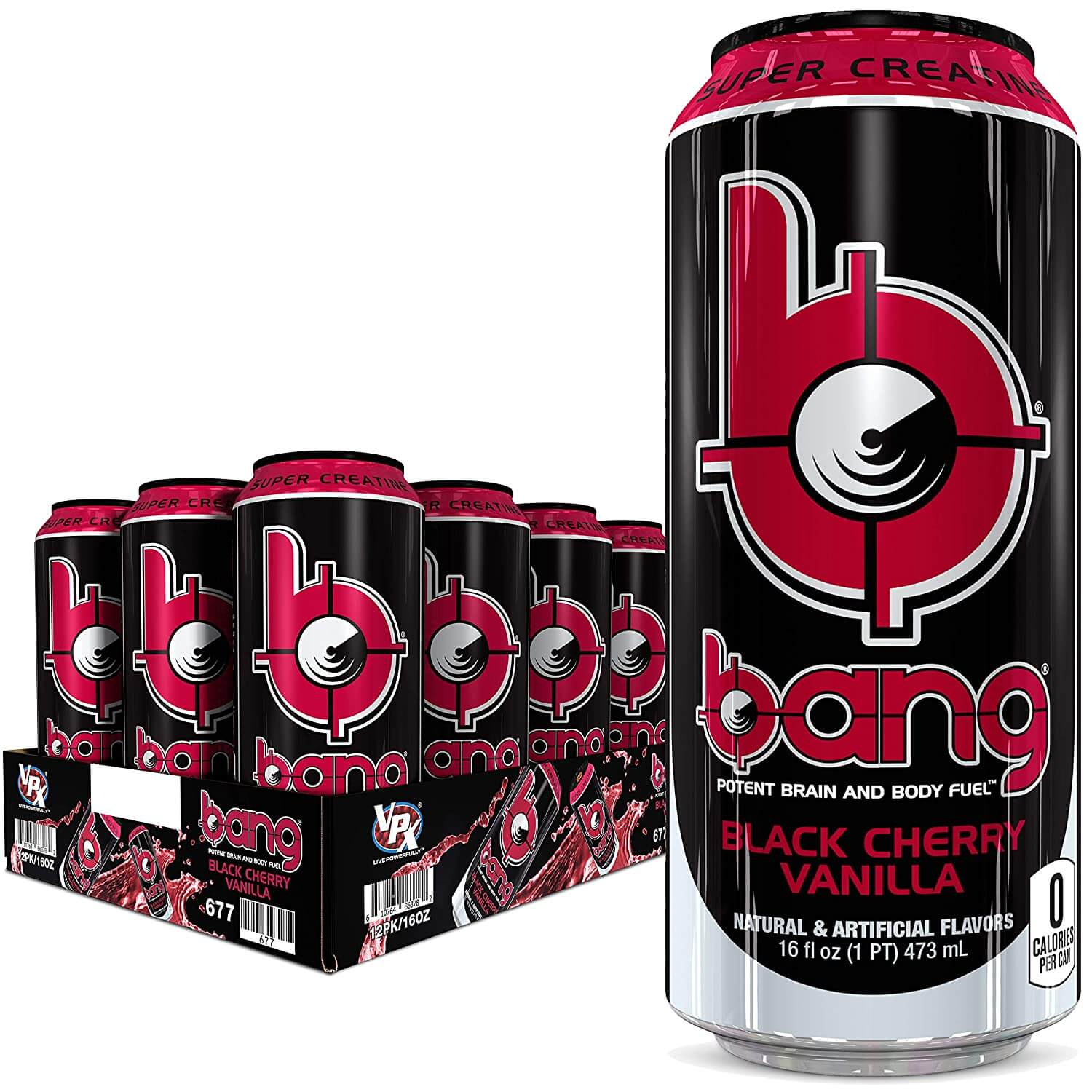 BANG Energy Drink,12 Pack — Supplement City USA