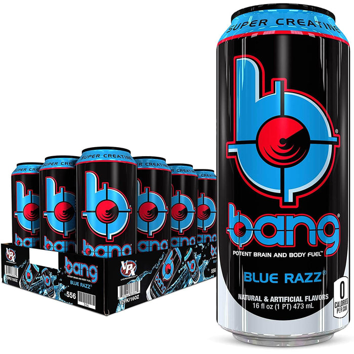 Bang Energy Drink - Blue Razz - Shop Sports & Energy Drinks at H-E-B