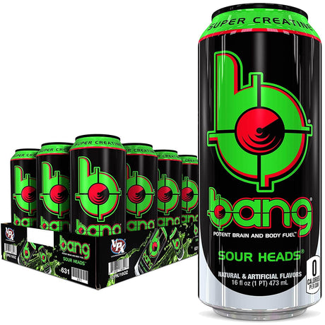 Bang Sour Heads Energy Drink