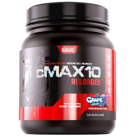 Betancourt Nutrition cMAX-10 Reloaded - Grape Slushie 30 Servings