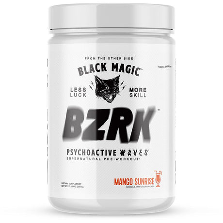 Black Magic Supply BZRK Pre-Workout - 25 Servings - Mango Sunrise