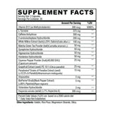 Condemned Labz Arsyn Strong Thermogenic Fat Burner - Supplement Facts