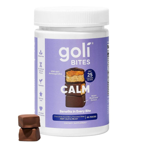 Goli Calm Ashwagandha Bites, 30 Pieces