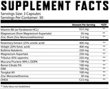 Klout PWR Cycle Supplement Facts