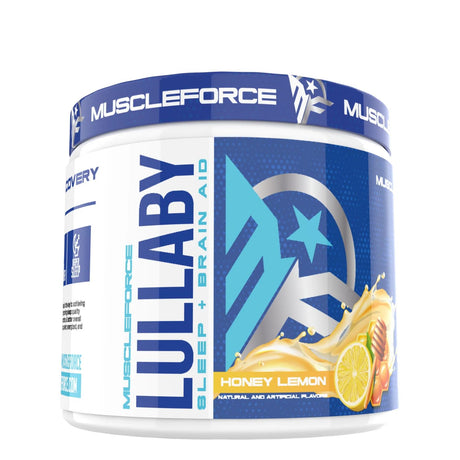 MuscleForce Lullaby Sleep and Brain Aid, Honey Lemon