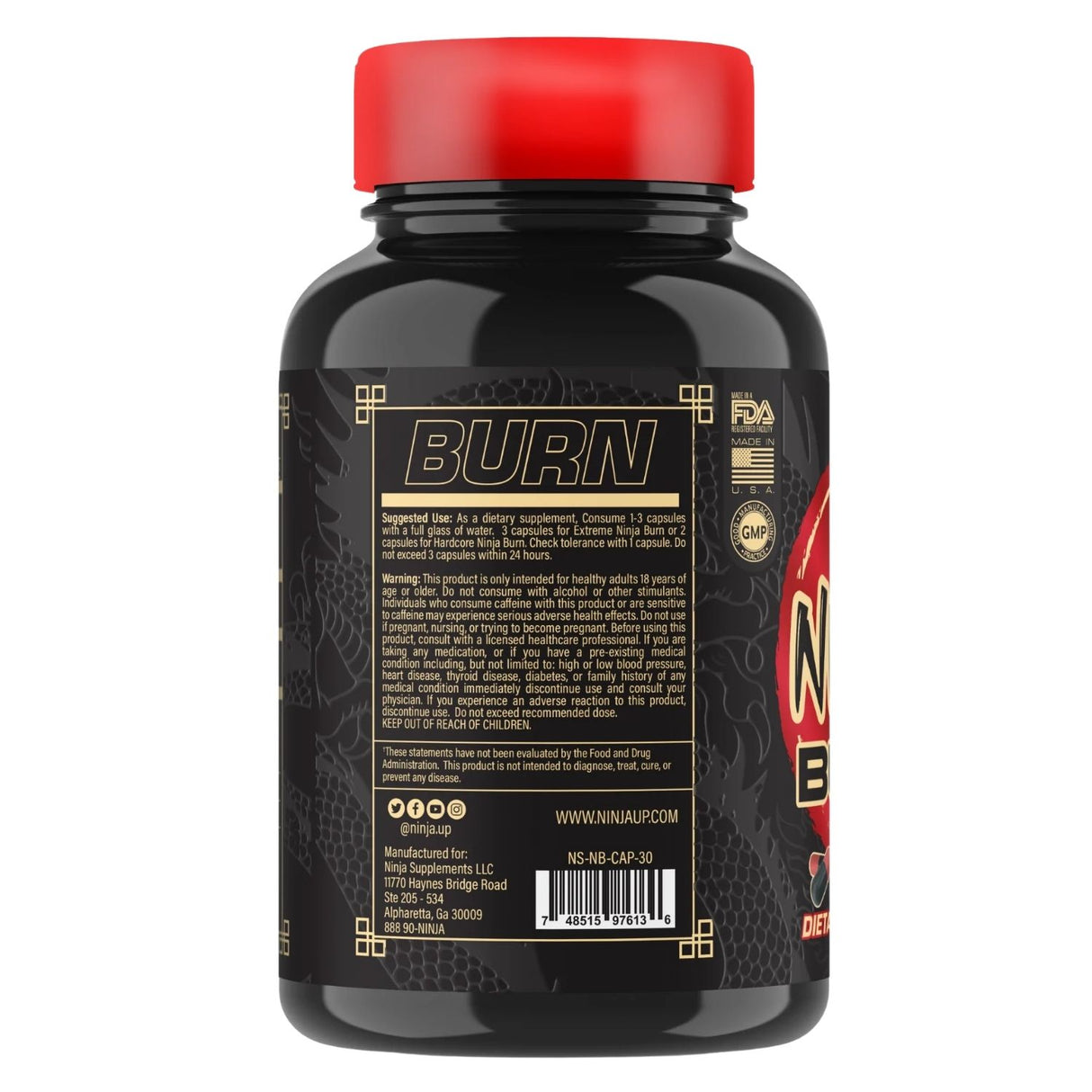 Ninja Burn Fat Burner Suggested Use