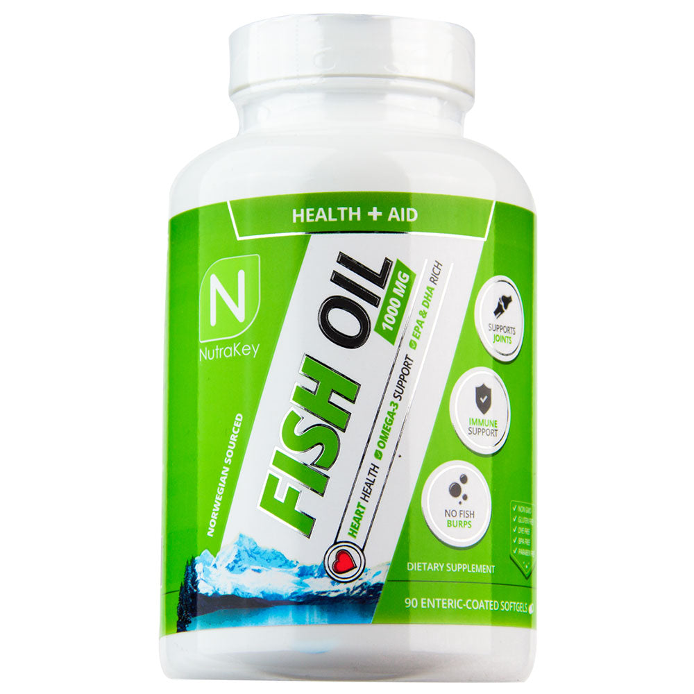 NutraKey Fish Oil EPA DHA 90 Softgels