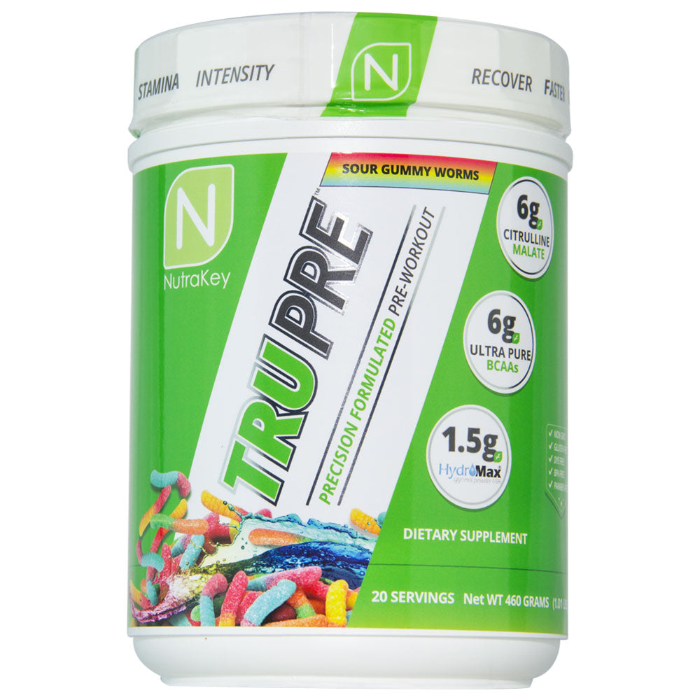 NutraKey TRU Pre - 20 Servings Sour Gummy Worms