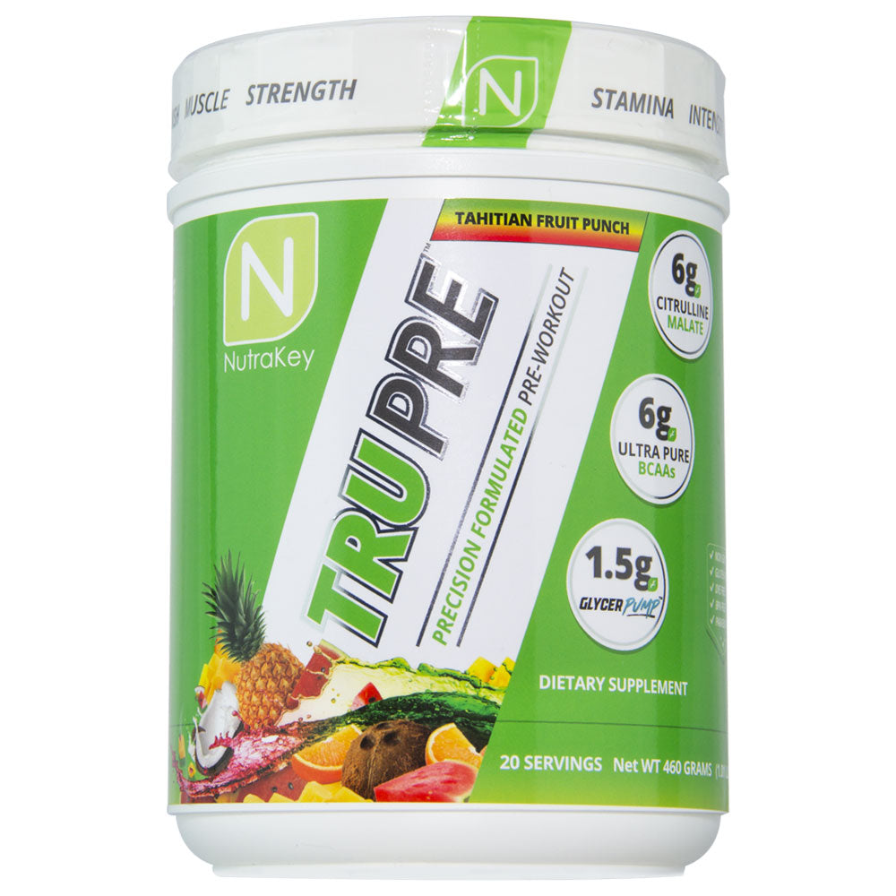 NutraKey TRU Pre - 20 Servings Tahitian Fruit Punch