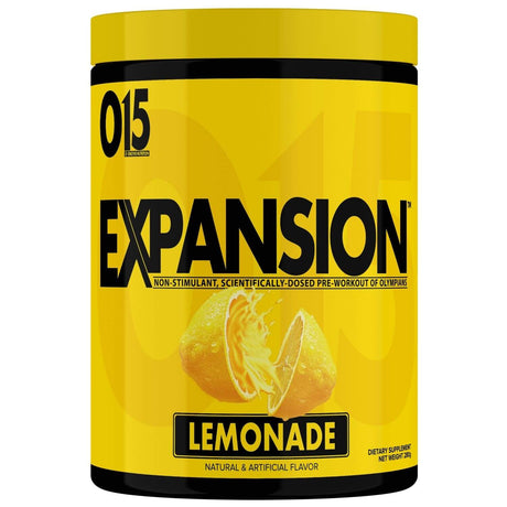 O15 Nutrition Expansion - Stim-Free Pre Workout Lemonade