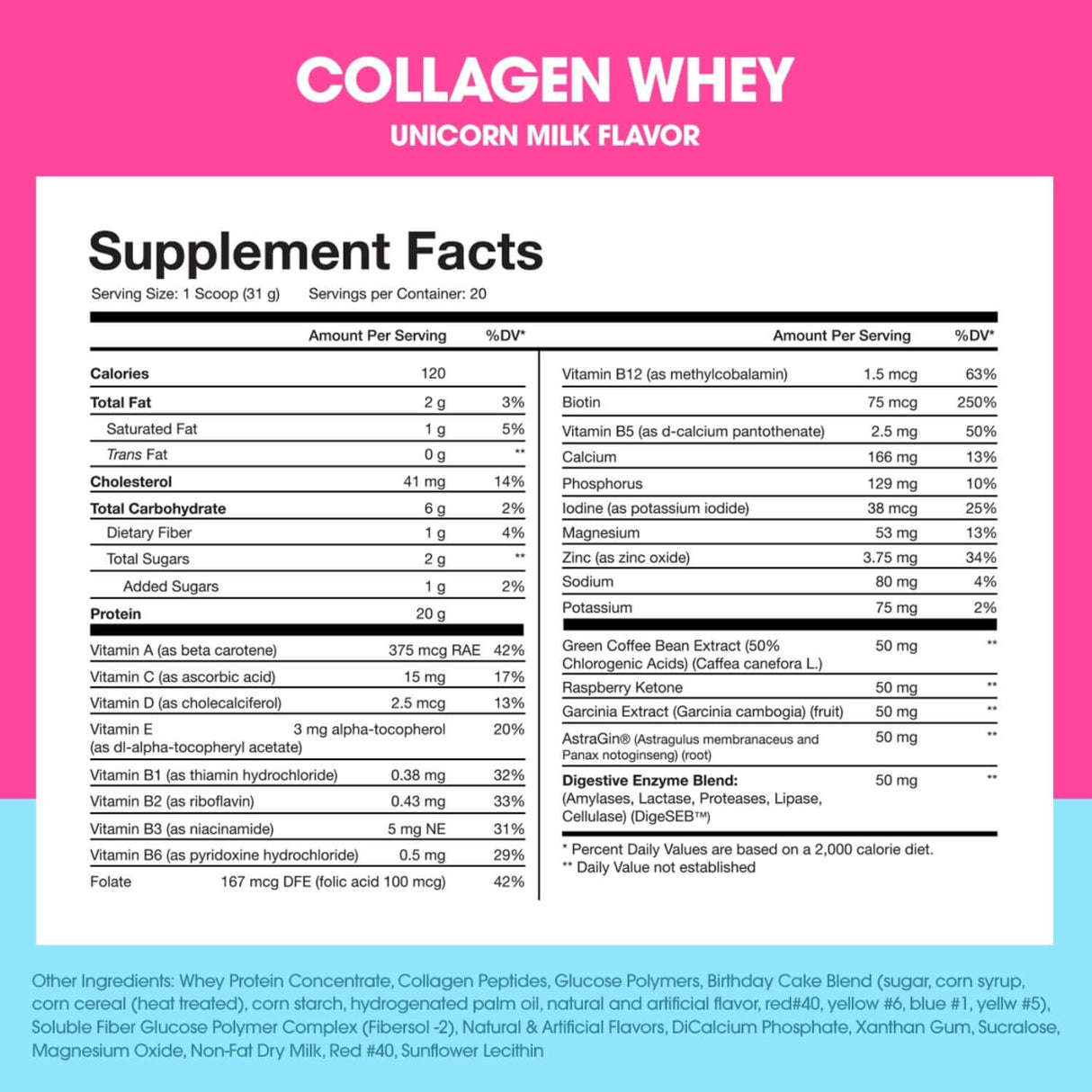 Obvi Collagen Whey Protein