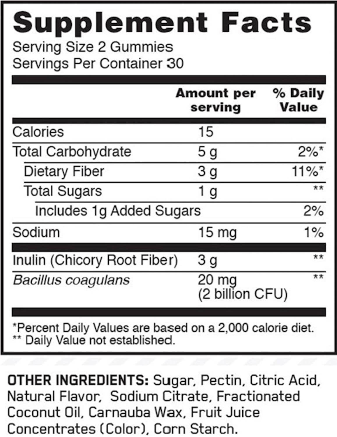 Optimum Nutrition Prebiotic + Probiotic Gummies