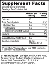 Optimum Nutrition Prebiotic + Probiotic Gummies