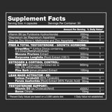 Performax Labs AlphaMax Supplement Facts