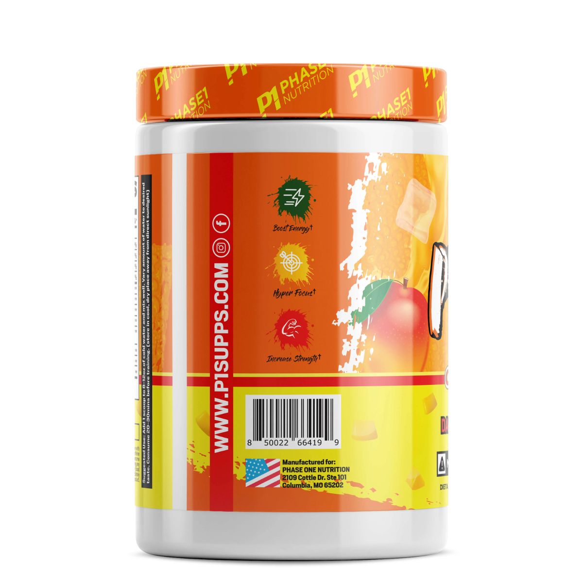 Phase One Nutrition Pre Phase, Orange Mango Benefits