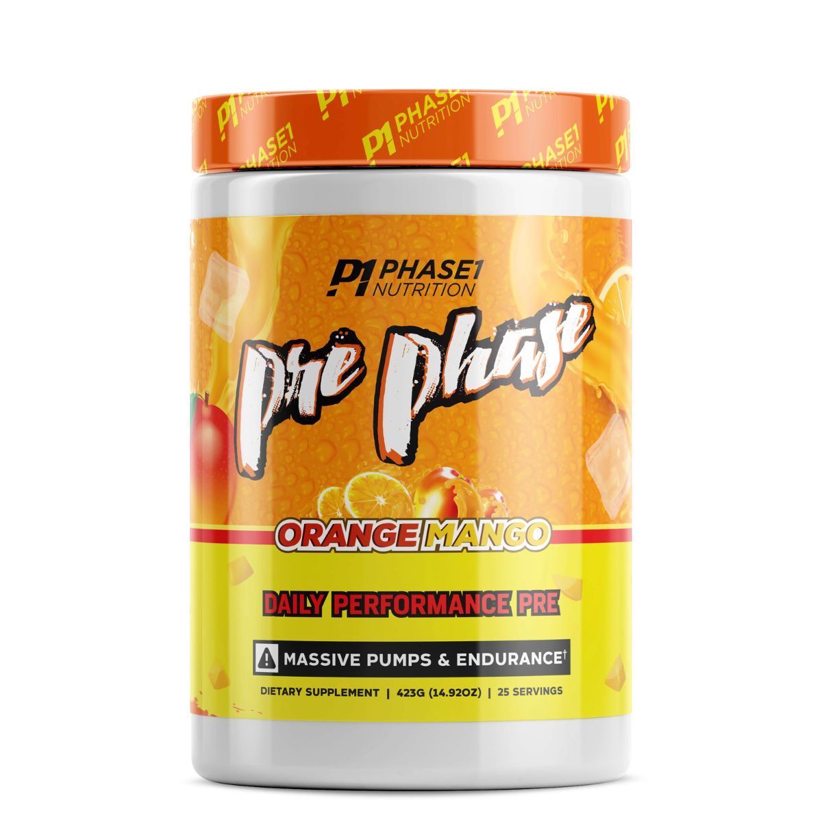 Phase One Nutrition Pre Phase, Orange Mango