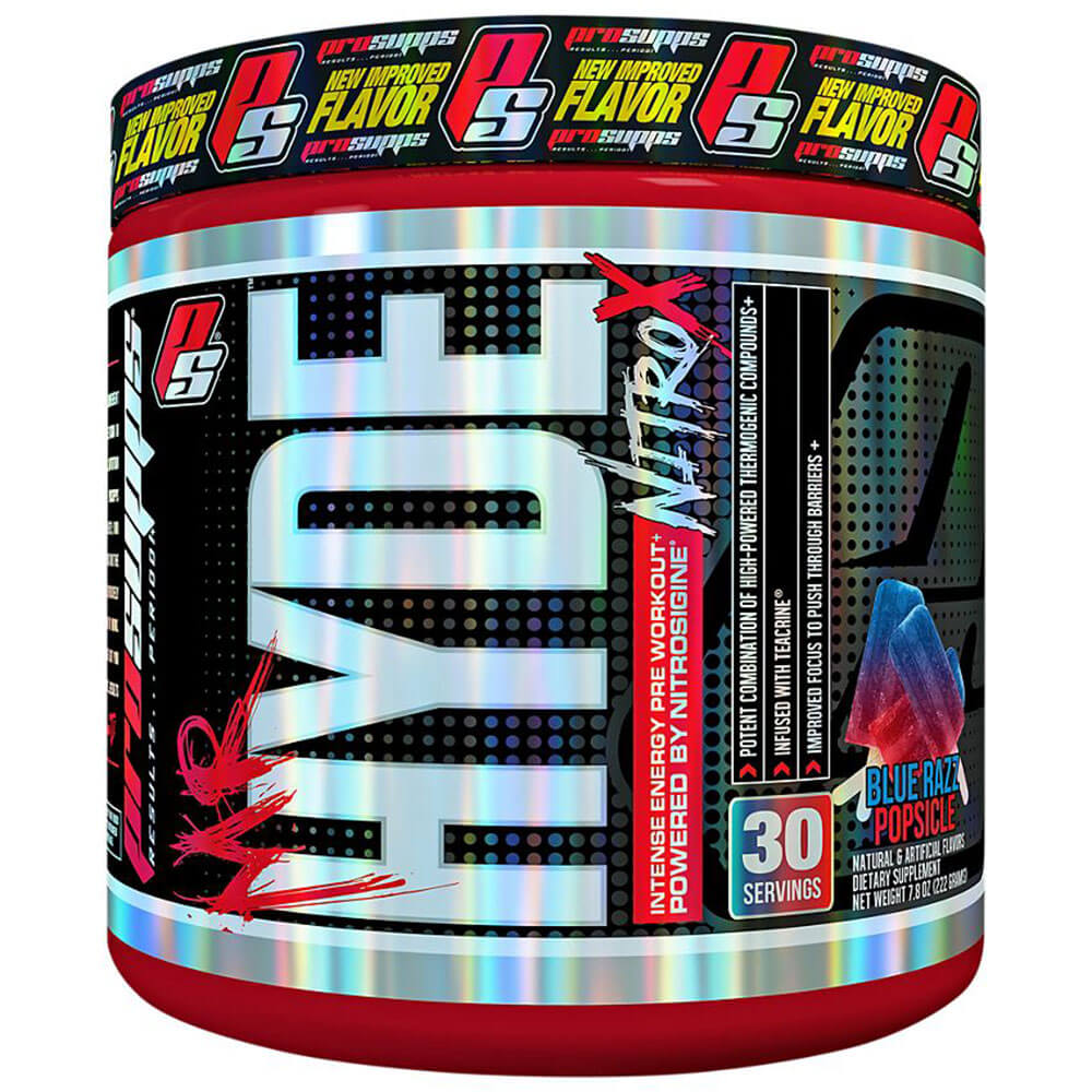 ProSupps Mr. Hyde Nitro X Intense Pre Workout - Blue Razz Popsicle