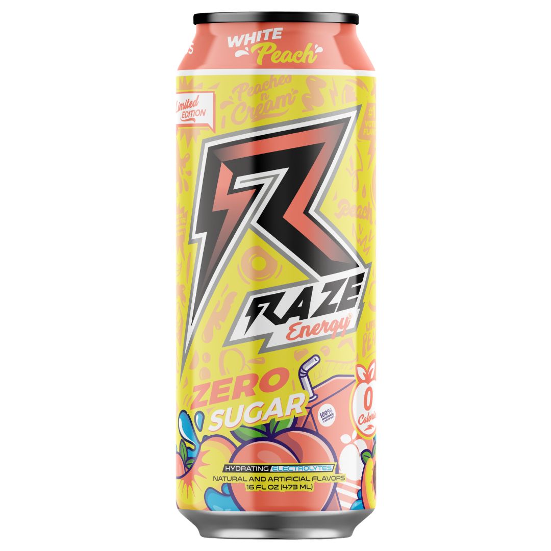 Raze Energy Drink - White Peach