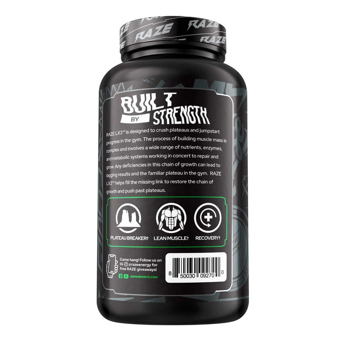 Raze LX3 Muscle Building Supplement